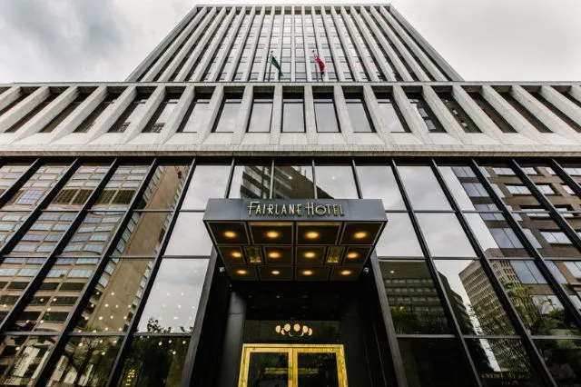 Fairlane Hotel Nashville – Exterior view of the hotel featuring a modern design and city backdrop